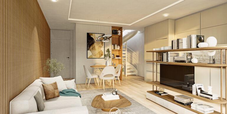 RENDER INTERIOR APARTAMENTO