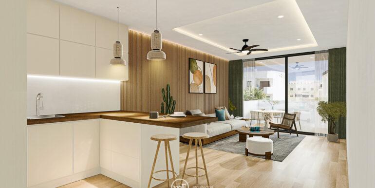 RENDER INTERIOR ATICO